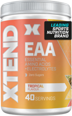 Xtend EAAs Essential Amino Acids Electrolytes Tropical Flavour supplement for 40 servings