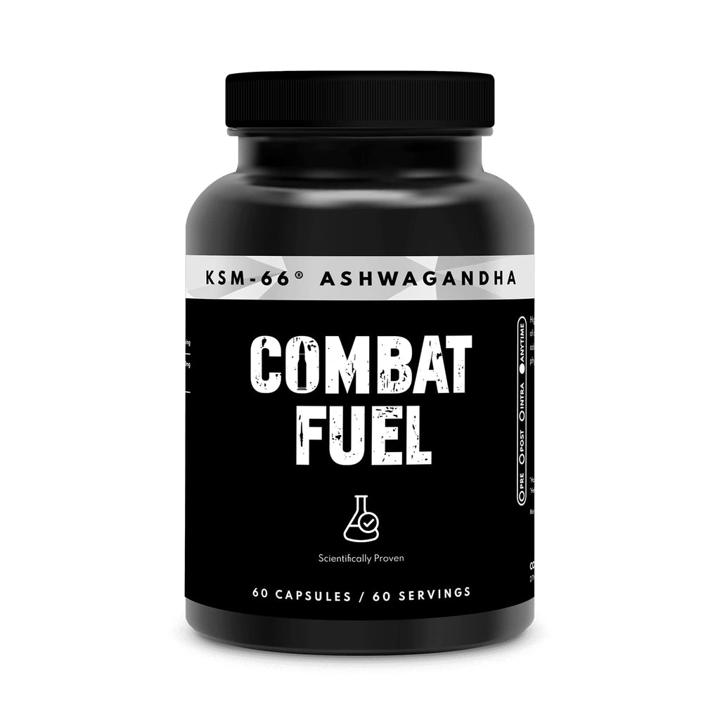 Combat Fuel KSM-66 Ashwagandha - 600mg - 2 month - 300g - Ashwagandha Capsules