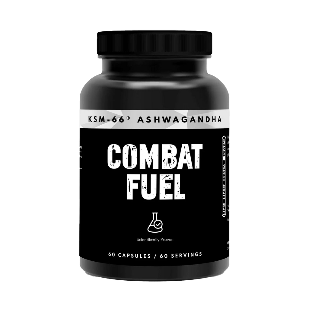 Combat Fuel KSM-66 Ashwagandha - 600mg - 2 month - 300g - Ashwagandha Capsules