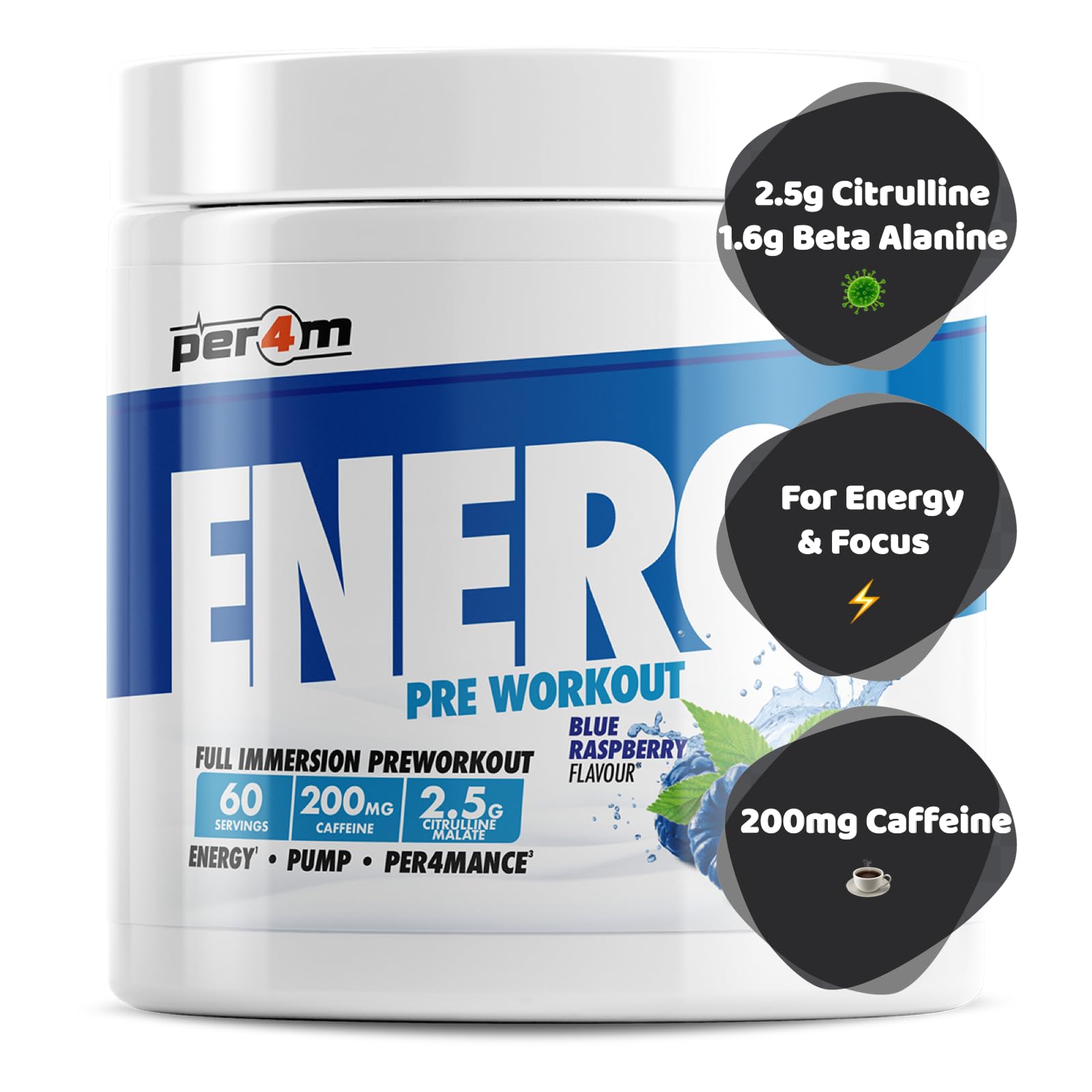 Per4m Energy Pre Workout - Pre-Workout Powder