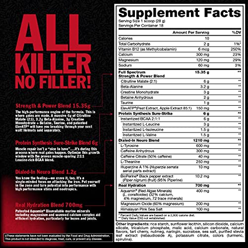 Mutant Madness All-In - Pre-Workout Powder