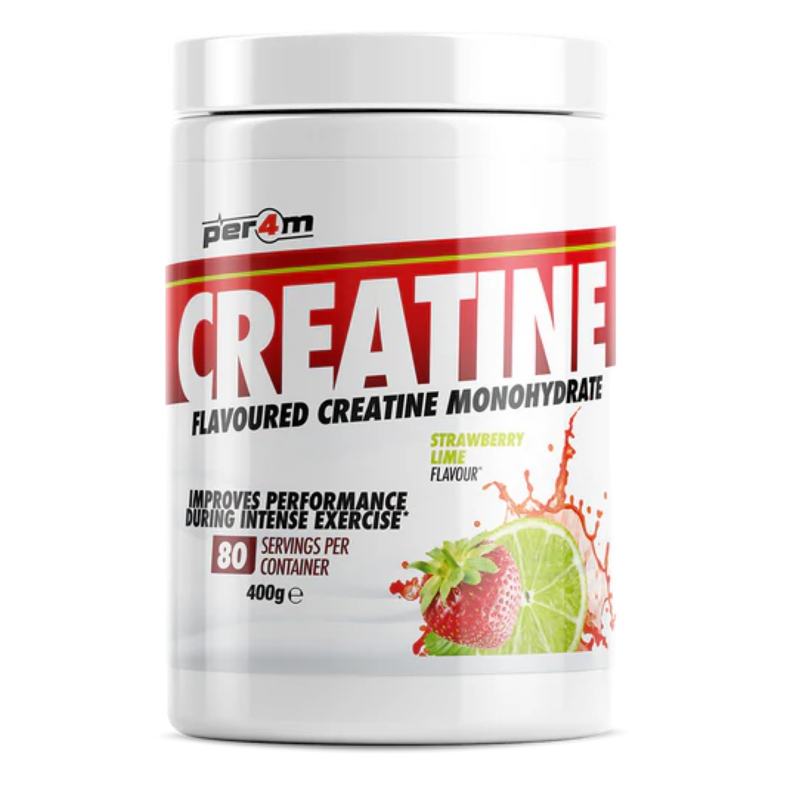Per4m Creatine - 400g / Strawberry Lime - Creatine Powder