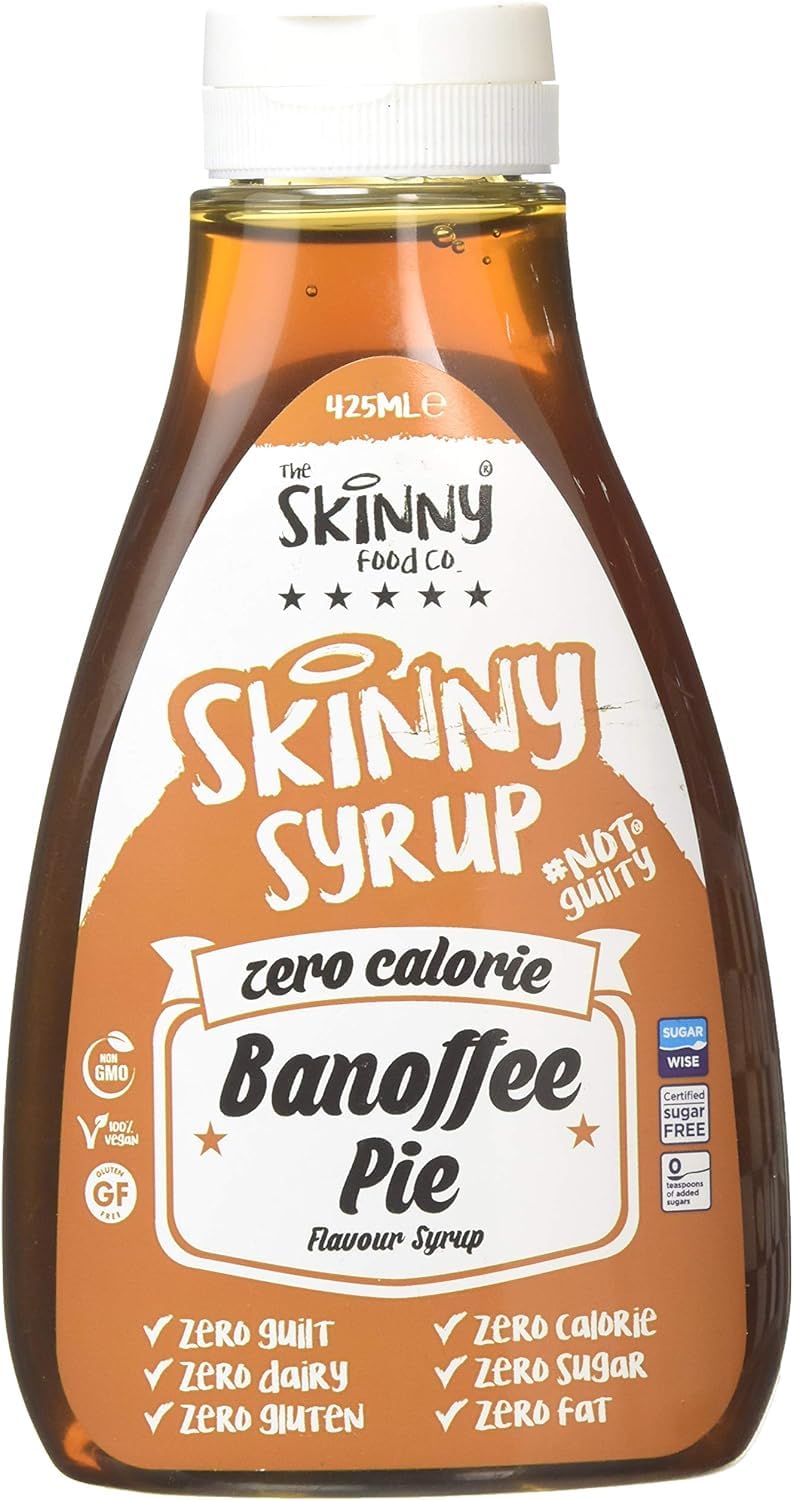 The Skinny Food Co Zero Calorie Syrup - 425ml / Banoffee Pie - Convenience CON001