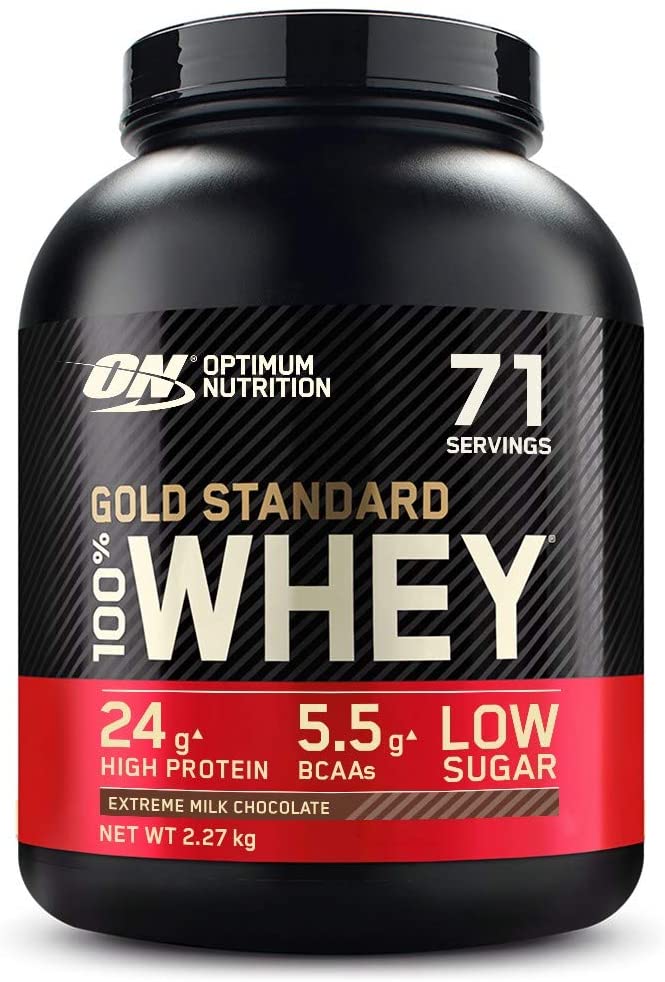 Optimum Nutrition Gold Standard 100% Whey - 2.27kg / Extreme Milk Chocolate - Whey Protein Powder