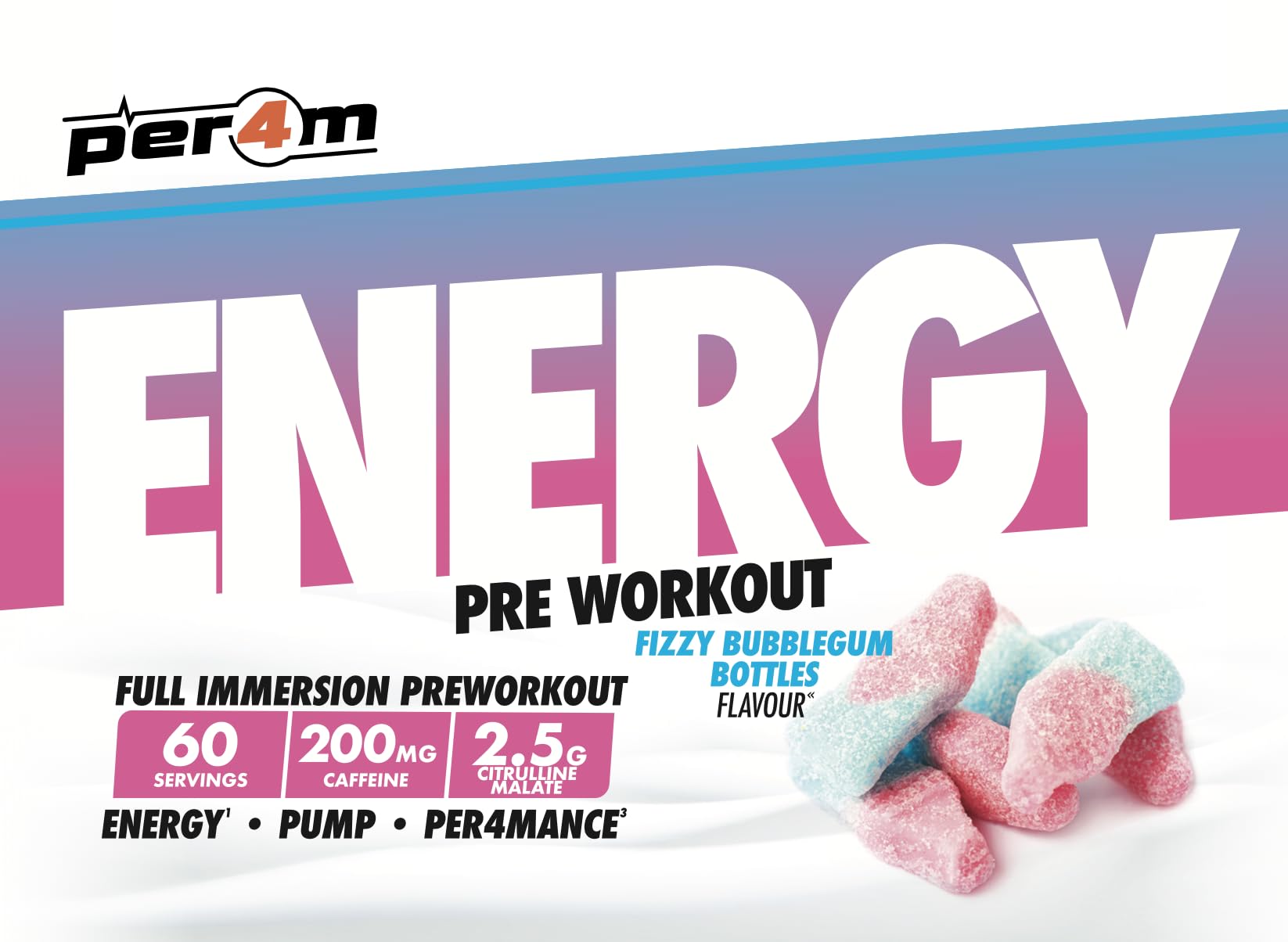 Per4m Energy Pre Workout - Pre-Workout Powder