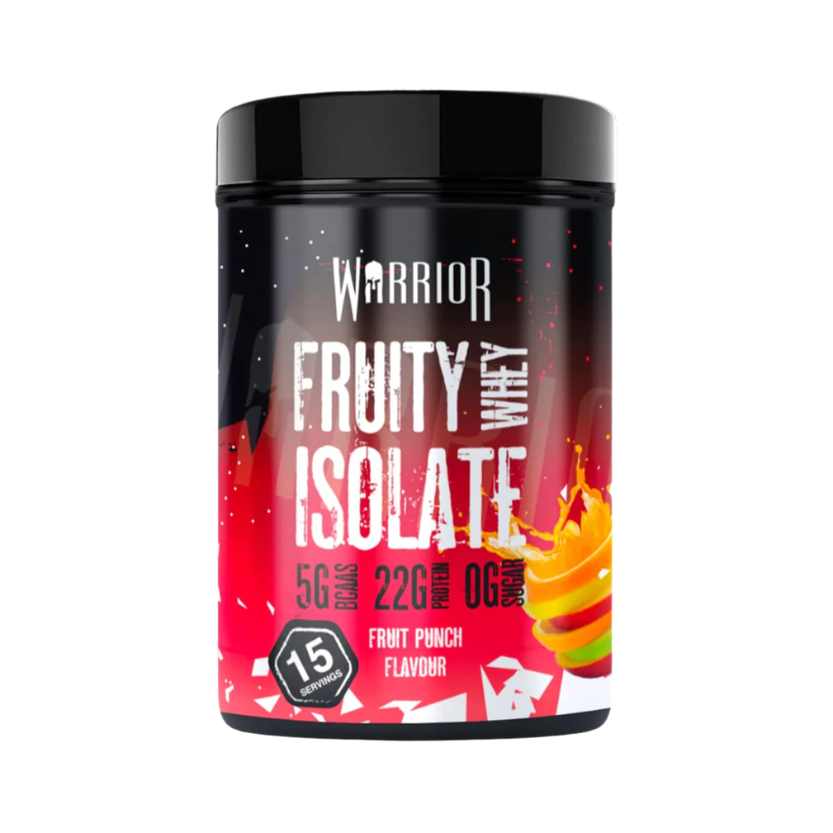 Warrior Fruity Whey Isolate - 375g / Fruit Punch - Whey Proteins