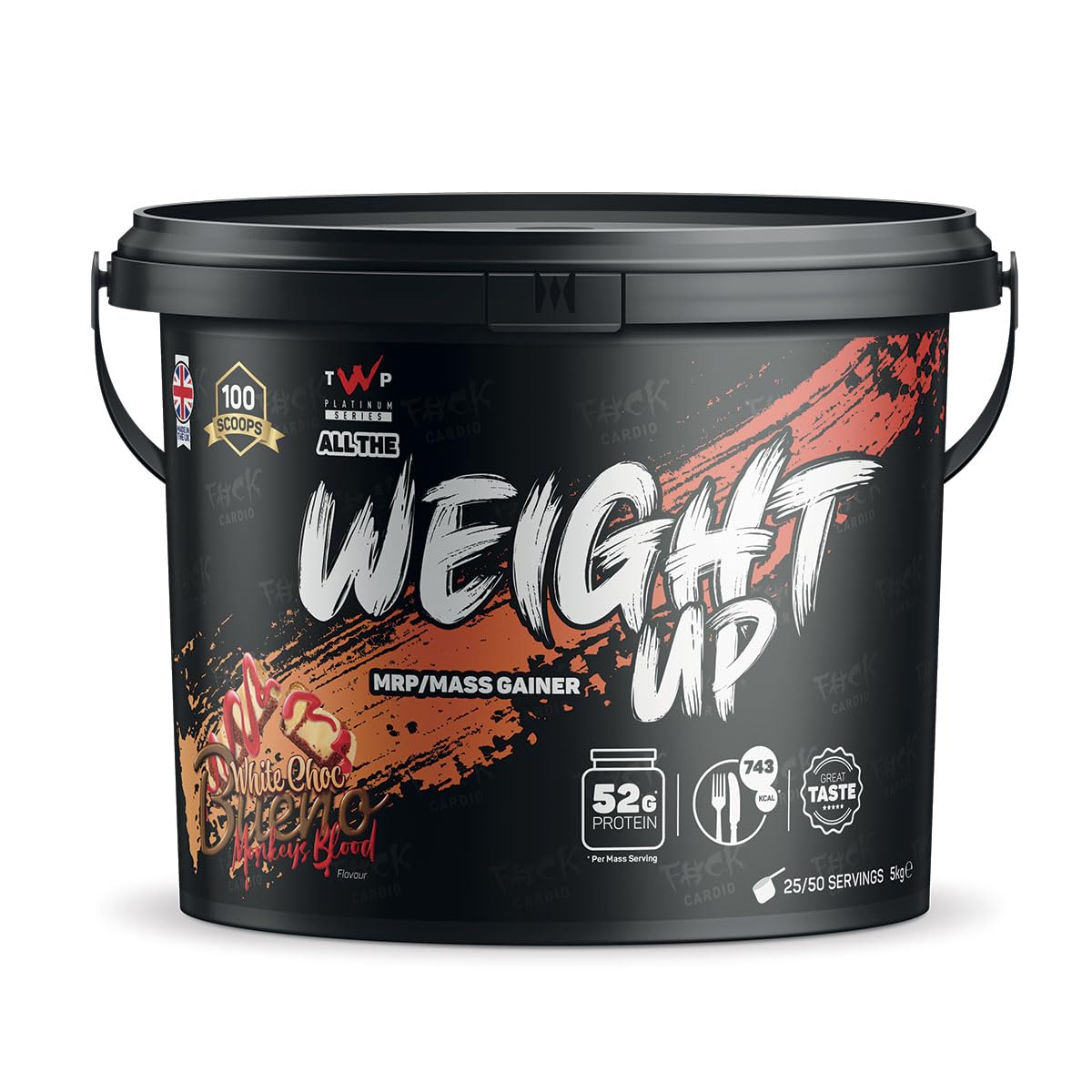 TWP All The Weight Up - 5kg / White Choc Bueno Monkey - Protein Blends