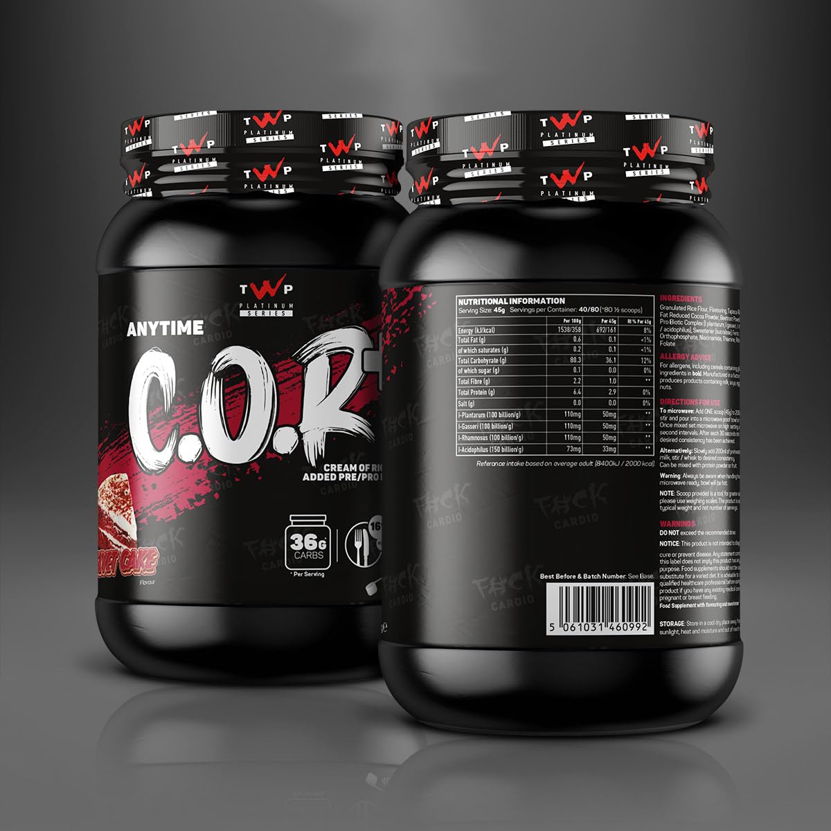 TWP COR + Carbohydrate Control Supplements