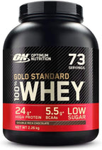 Optimum Nutrition Gold Standard 100% Whey - 2.26kg / Double Rich Chocolate - Whey Protein Powder