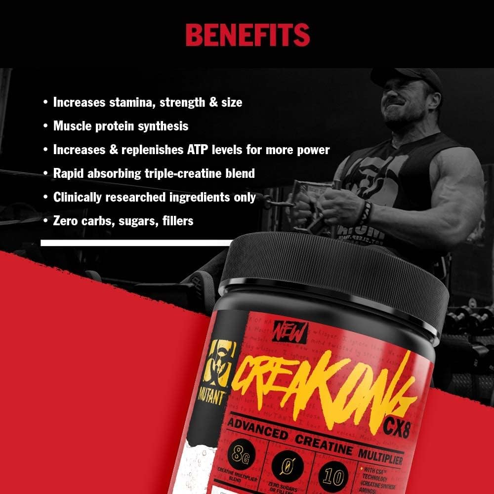 Mutant Creakong CX8 - 249g - Creatine Powder