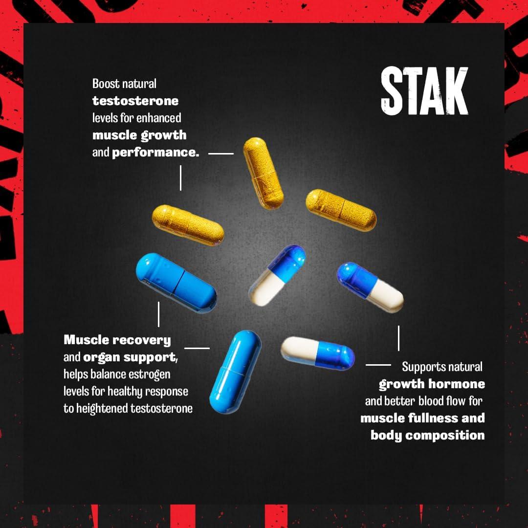 Animal Stak - 21 Packs - Testosterone Booster Capsules