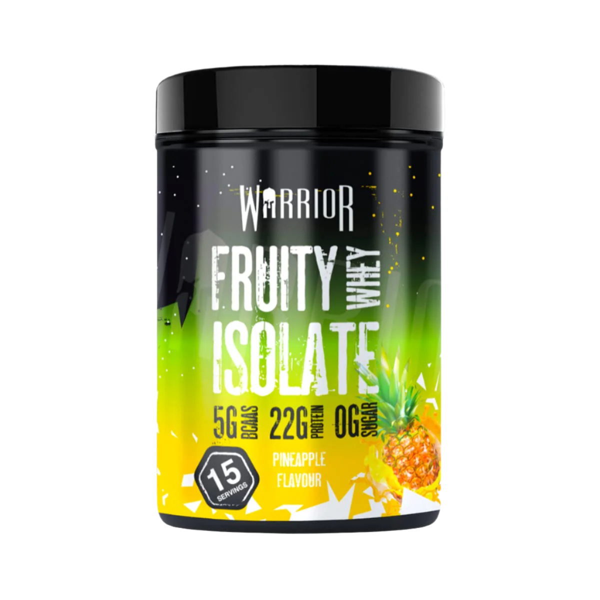 Warrior Fruity Whey Isolate - 375g / Pineapple - Whey Proteins