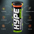 HYPE MFP Maxi Power - 24x250ml / Energy Drink - Pre-Workout Ready-to-Drinks
