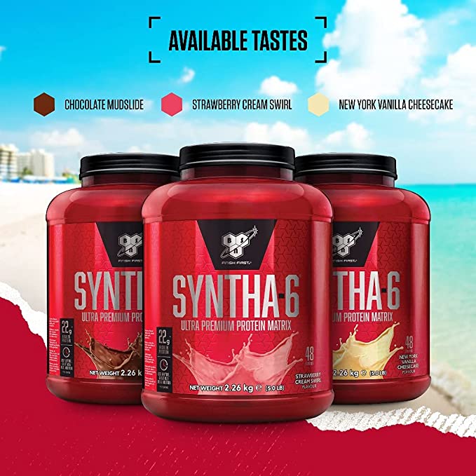 BSN Syntha 6 Limited Edition - Protein Blend Powder (Whey Protein Concentrate Whey Protein Isolate Calcium Caseinate