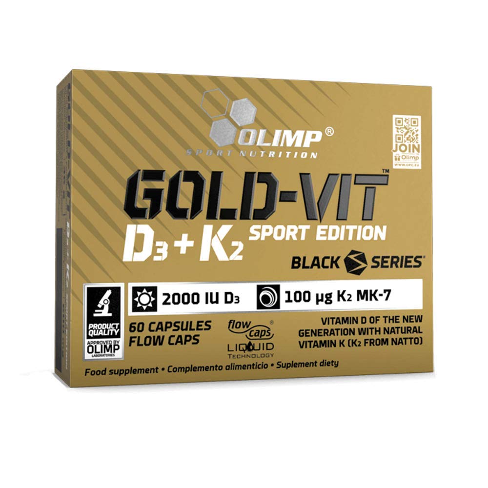 Olimp Sport Nutrition Gold Vit D3 + K2 - 60 Caps