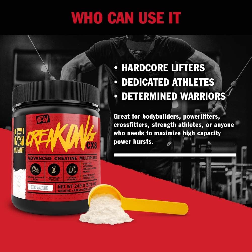 Mutant Creakong CX8 - 249g - Creatine Powder