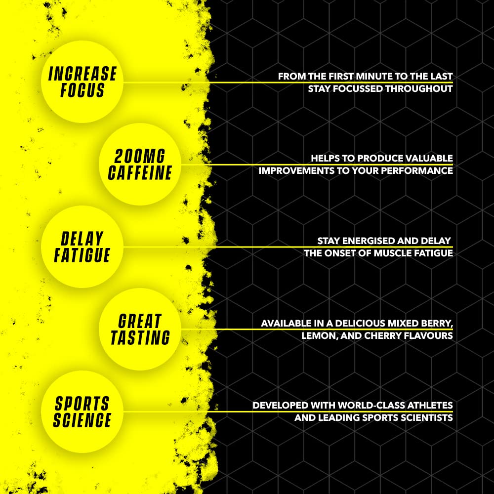 Soccer Supplement Focus90 Caffeine Gel - Energy Gels