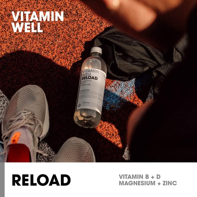 Vitamin Well Reload - 12x500ml / Lemon & Lime - Vitamin Ready-To-Drinks