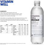 Vitamin Well Reload - 12x500ml / Lemon & Lime - Vitamin Ready-To-Drinks