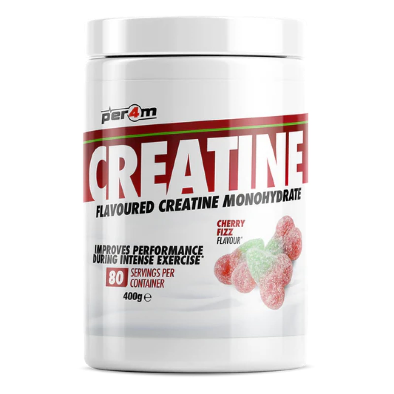 Per4m Creatine - 400g / Cherry Fizz - Creatine Powder