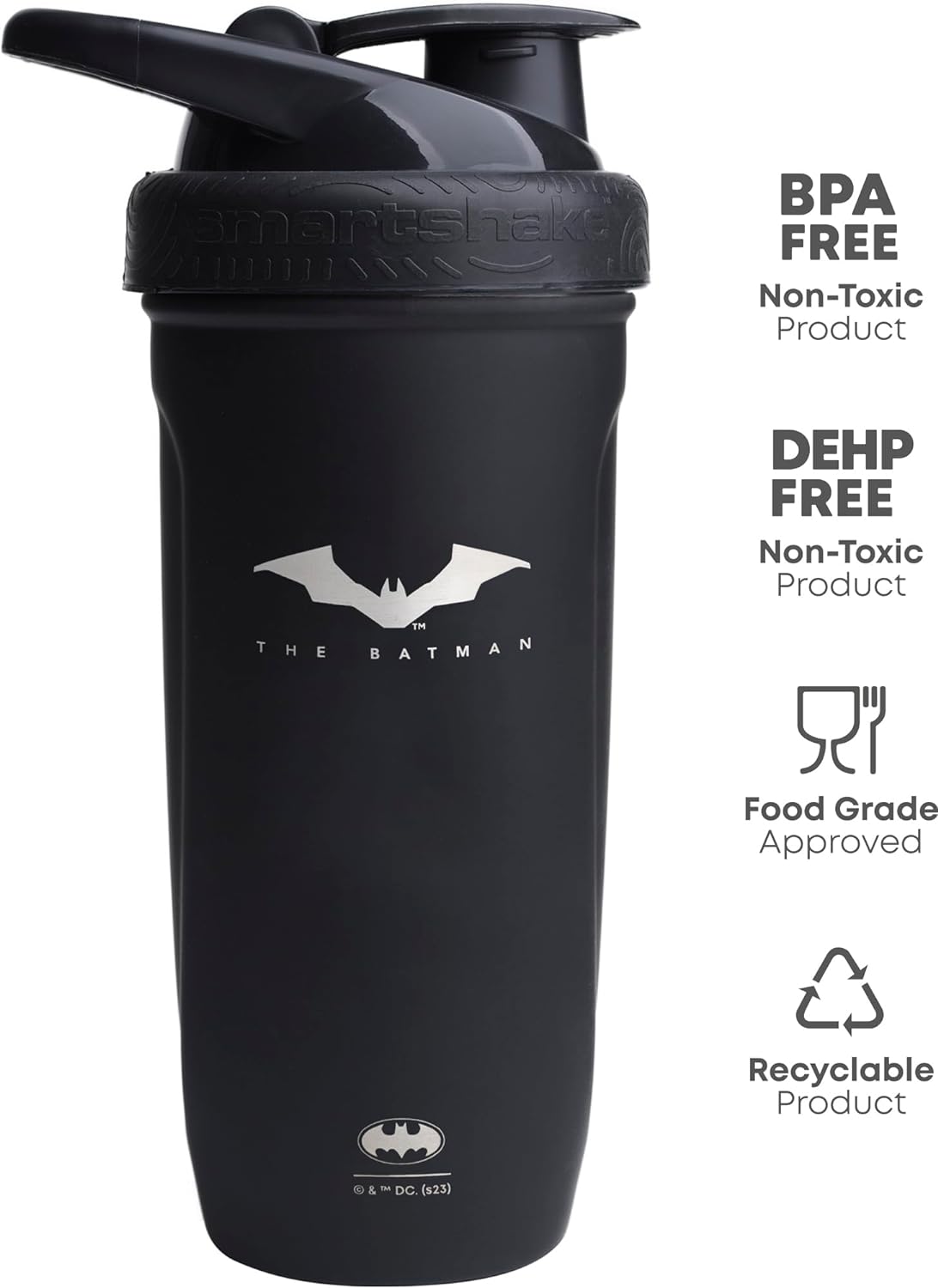 Smartshake Reforce Steel Shaker - Metal Water Flask (Less Than 2 Litres)