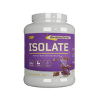 White tub of CNP Isolate whey protein with chocolate flavor and essential amino acids