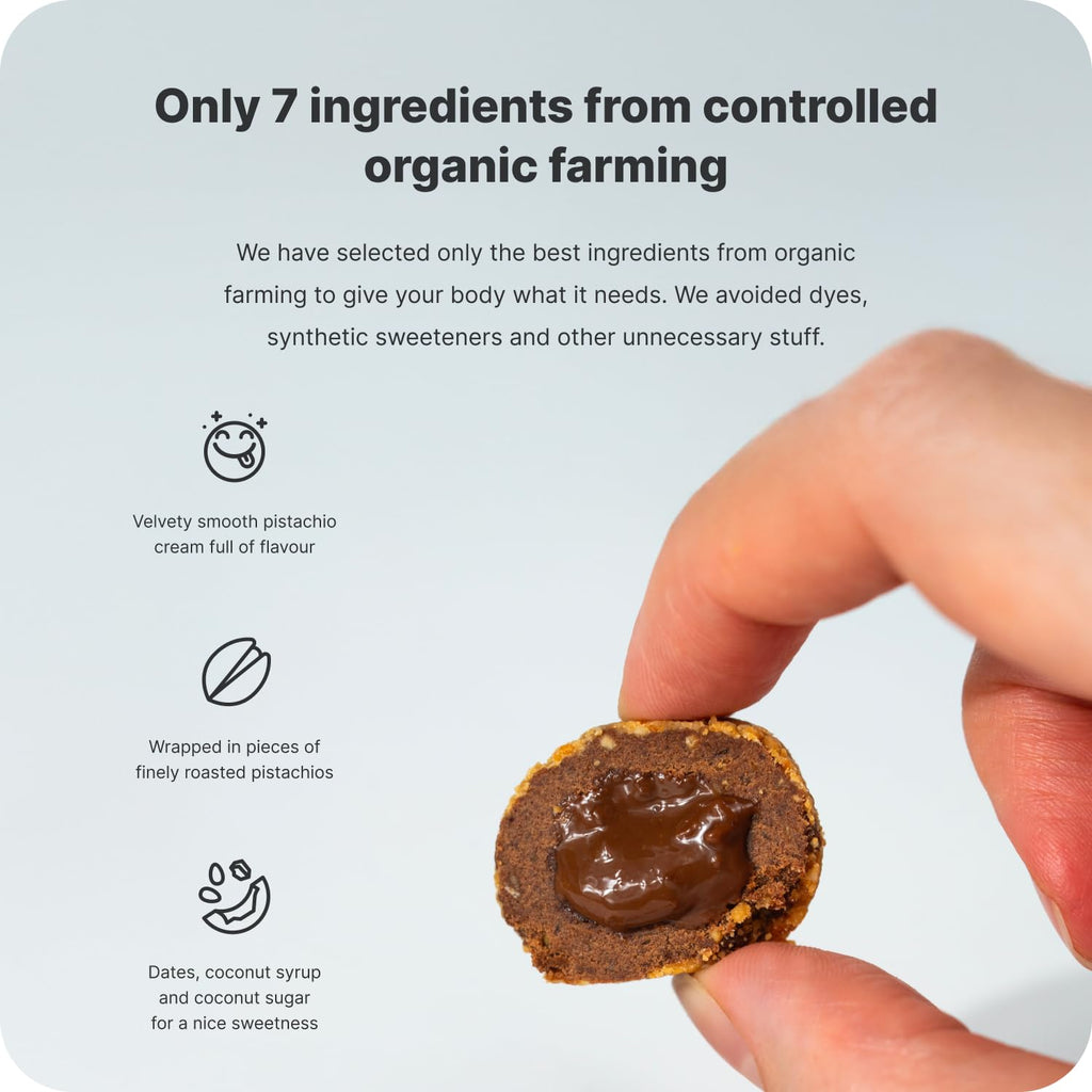 Vilgain Organic Plant Protein Energy Balls 15 x 45g