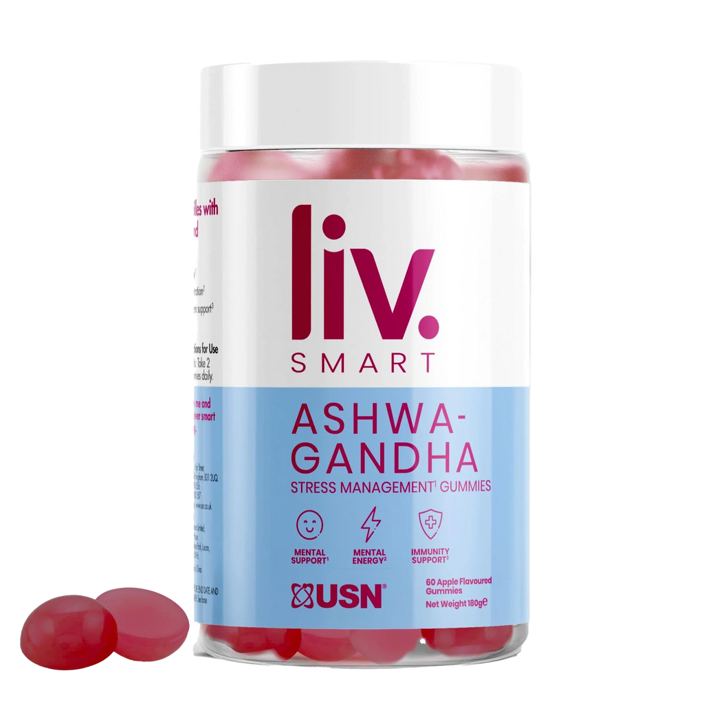 USN Liv.Smart Ashwagandha Gummies - 60 Softgels - Ashwagandha Gummies