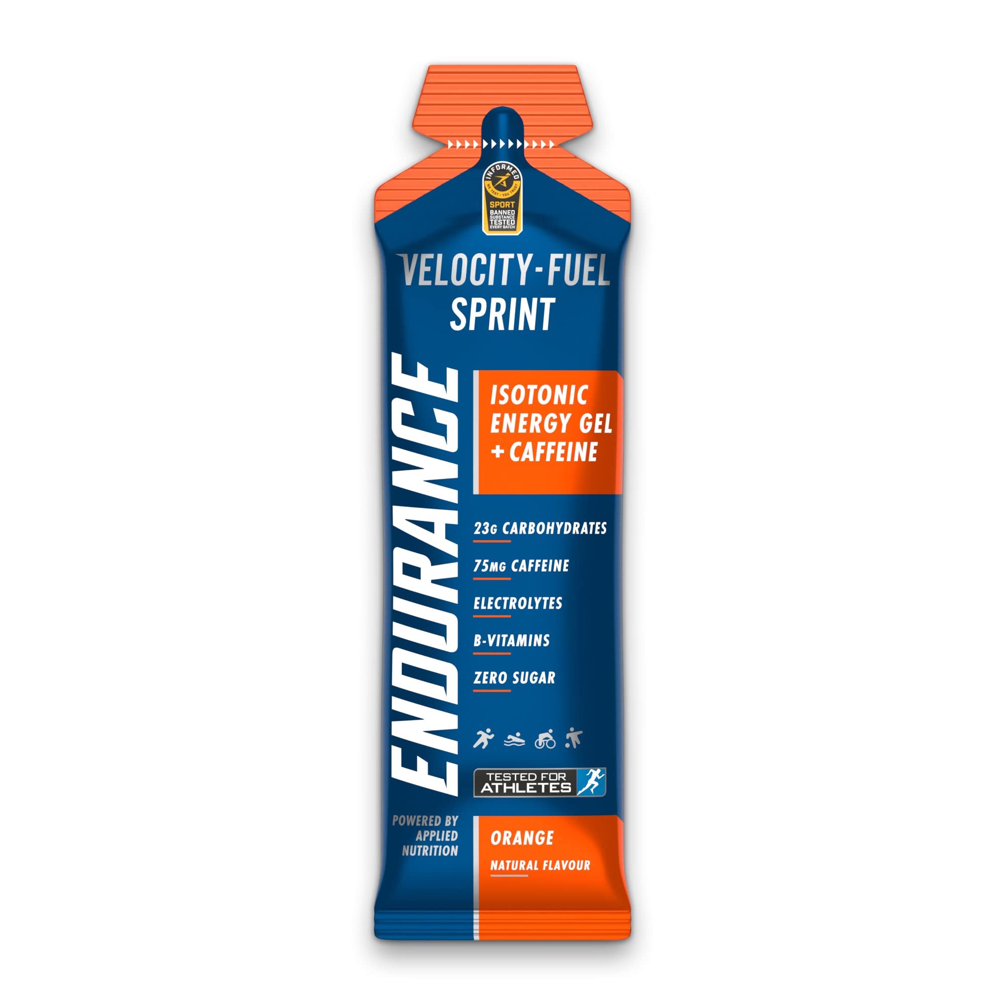 Applied Nutrition Endurance Velocity Sprint Gel - Energy Gels