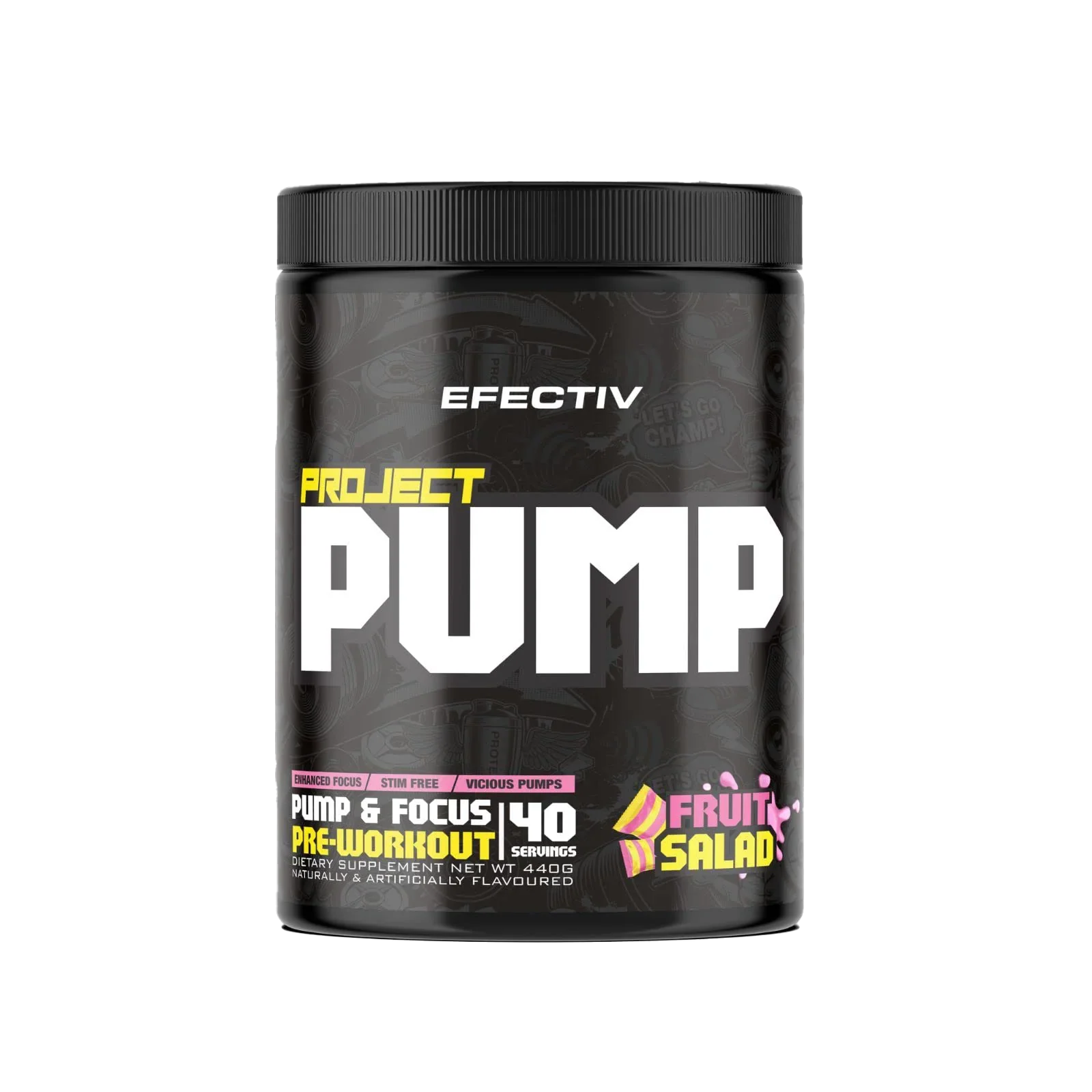 Efectiv Nutrition Project Pump - Pre-Workout Powder