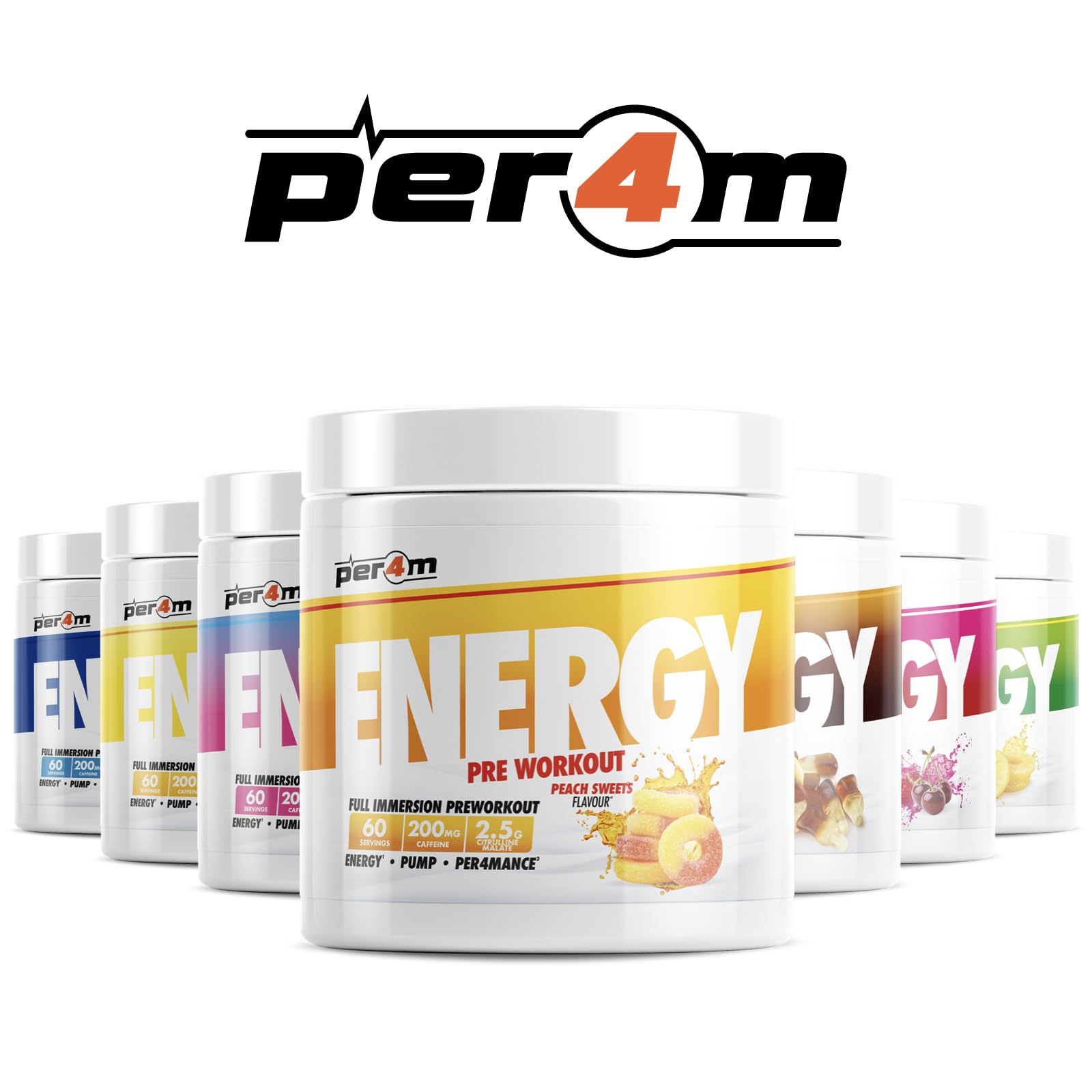 Per4m Energy Pre Workout - Pre-Workout Powder