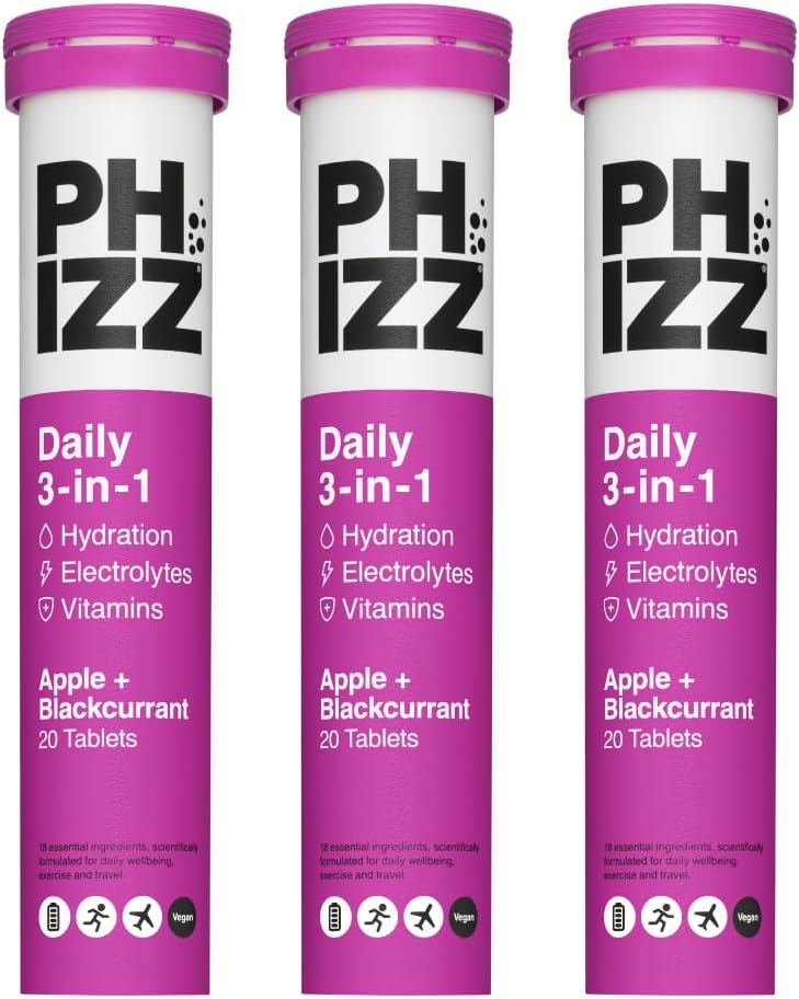 Phizz 3-in-1 Multivitamin & Rehydration Electrolyte Effervescent