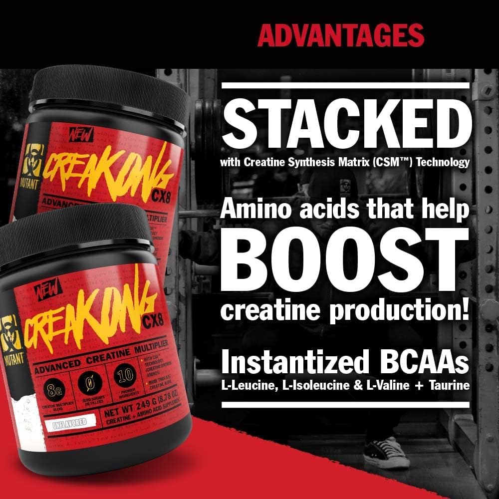 Mutant Creakong CX8 - 249g - Creatine Powder