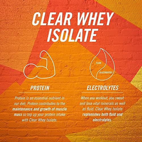 Reflex Nutrition Clear Whey Isolate for muscle growth and electrolyte boost