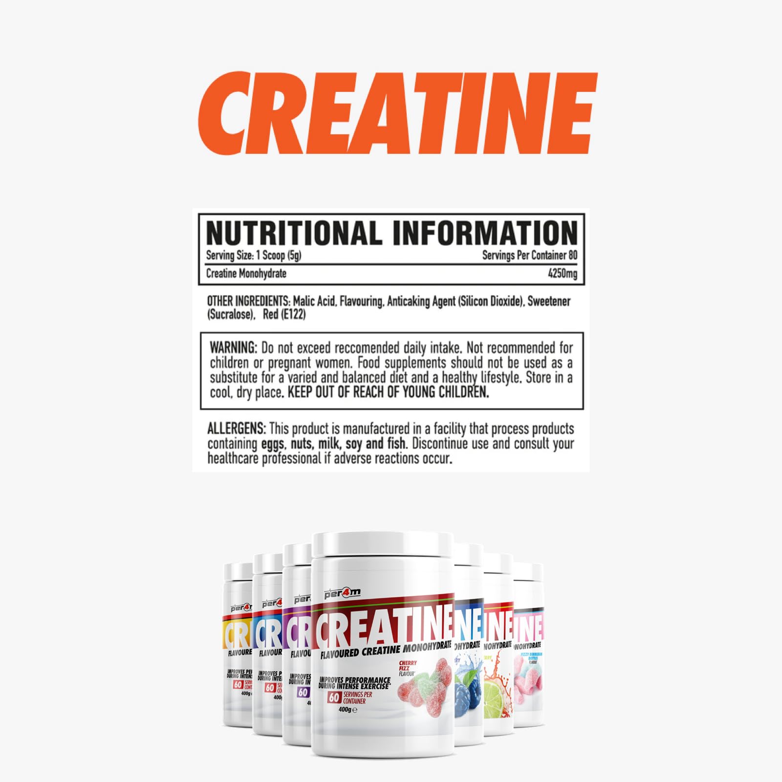 Per4m Creatine - Creatine Powder