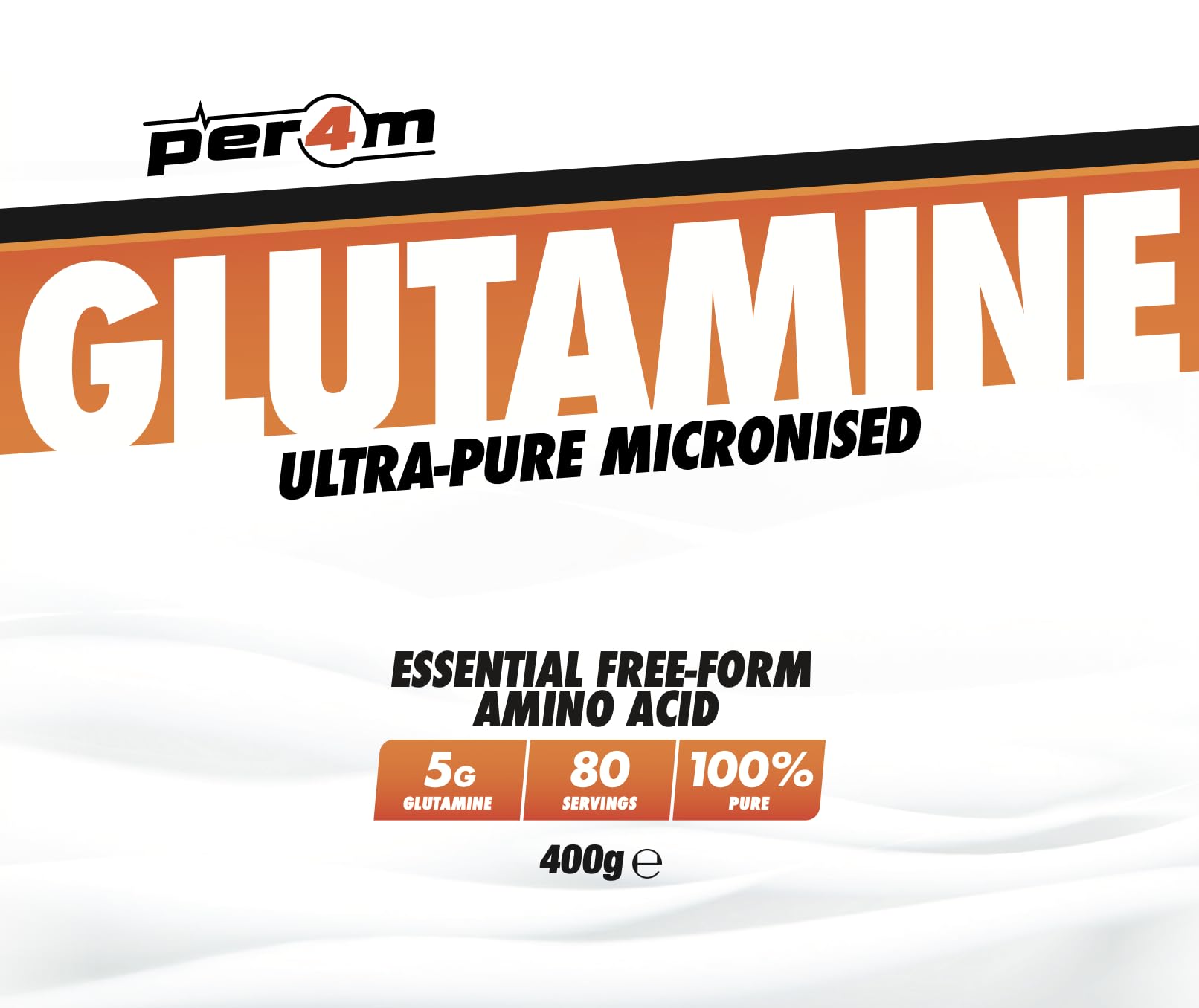 Per4m Glutamine - 400g / Unflavoured - Glutamine