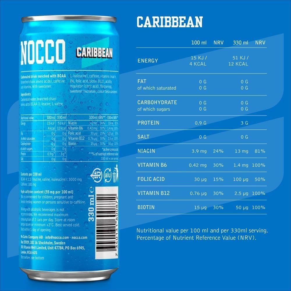 NOCCO BCAA