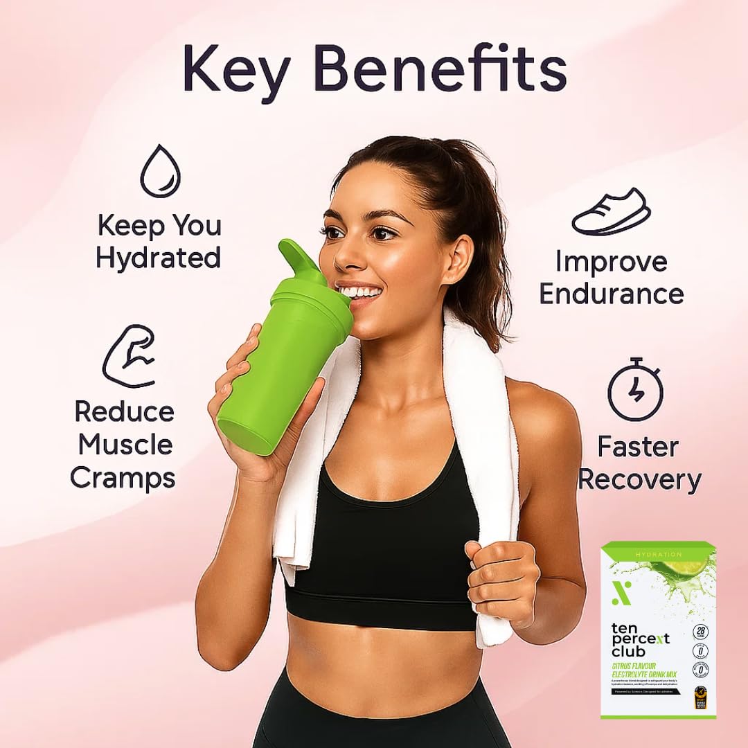 The Ten Percent Club Electrolytes - Carbohydrate Powder