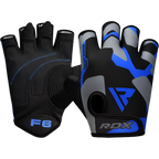 RDX Gym Gloves Sumblimation F6 with textured palms and adjustable wrist strap