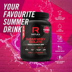 Reflex Nutrition Clear whey isolate protein and electrolyte drink mix tub