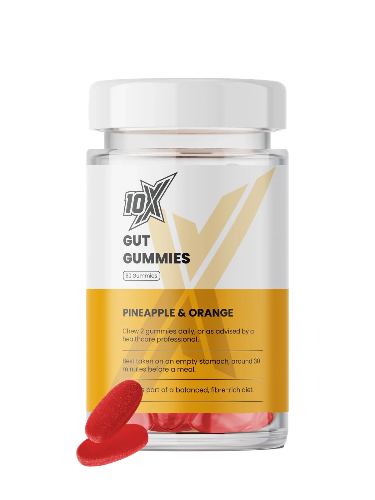 10X Athletic Gut Gummies 60 Softgels