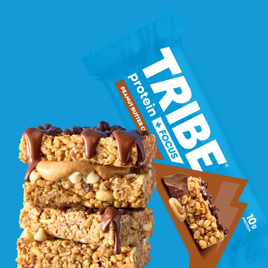 Tribe Protein + Focus Flapjack - Protein Flapjacks