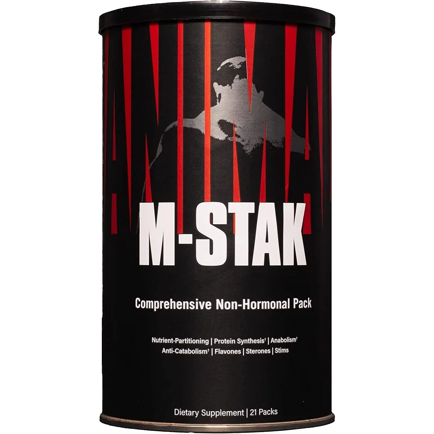 Animal M-Stak 21 Packs - 21 Packs ( + 2 Bonus Packs) - Testosterone Booster Capsules