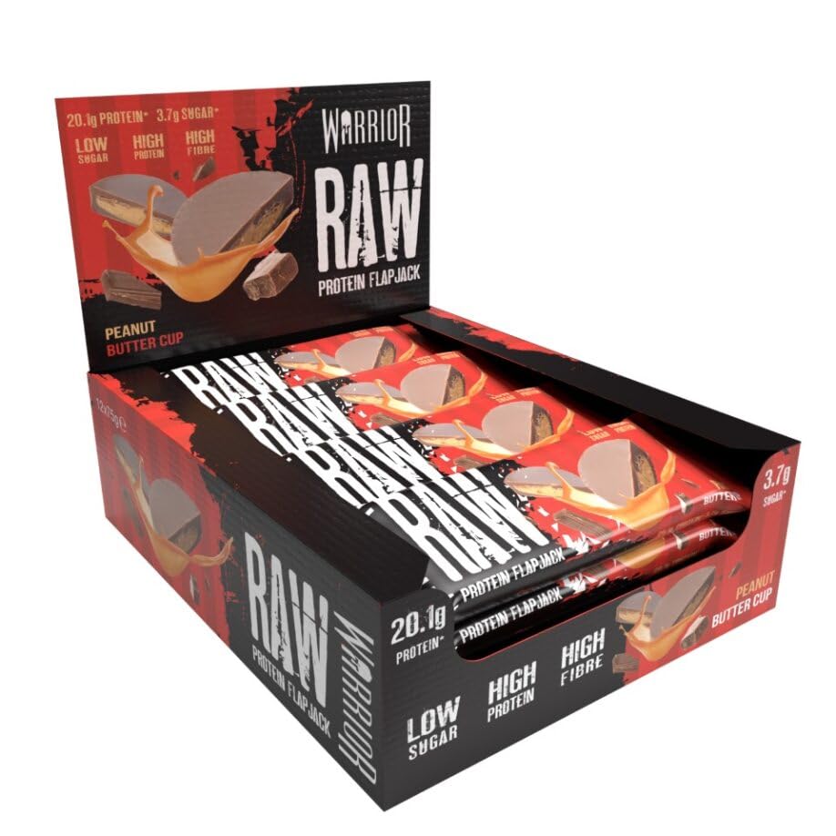 Warrior Raw Protein Flapjack - Protein Flapjacks