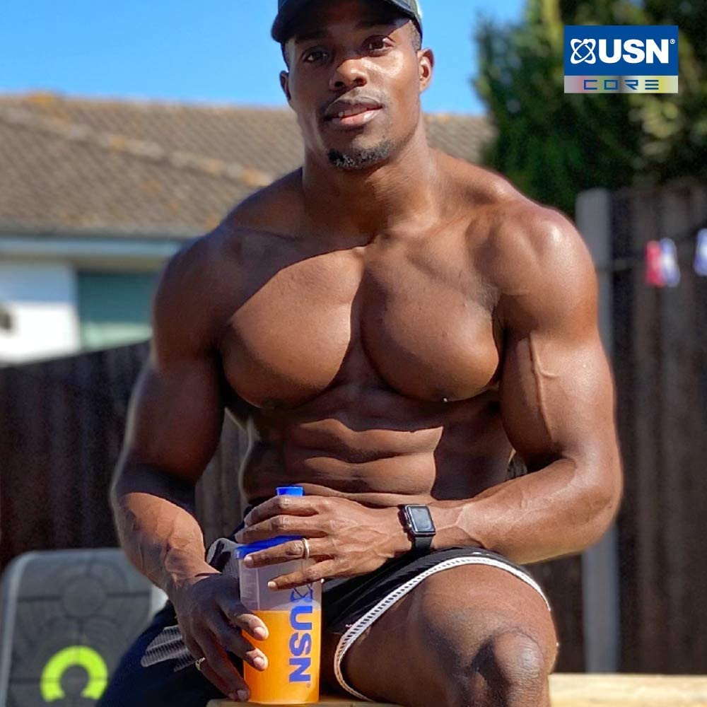 USN BCAA Power Punch Energy - 400g / Orange Mango - Amino Acids Powder