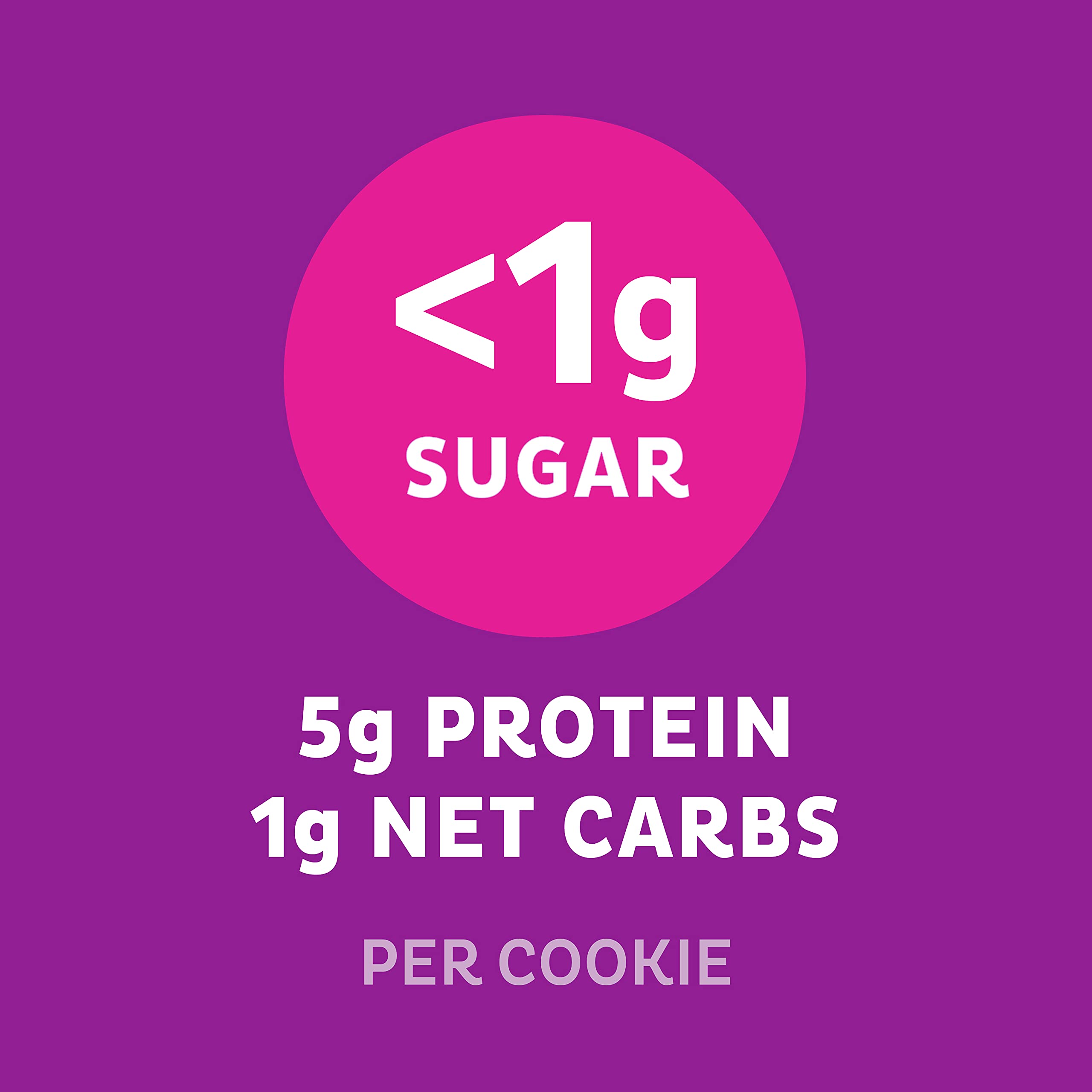 Nutritional info for Quest Frosted Cookies twin packs with chocolate cake flavor