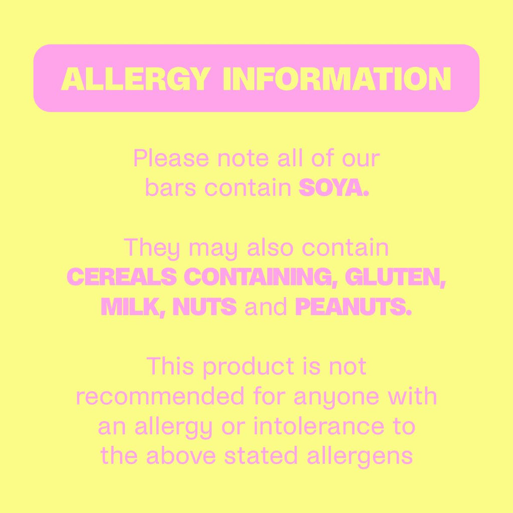 Allergy info for Misfits Plant-Based Protein Bar, a tasty plant-based protein bar