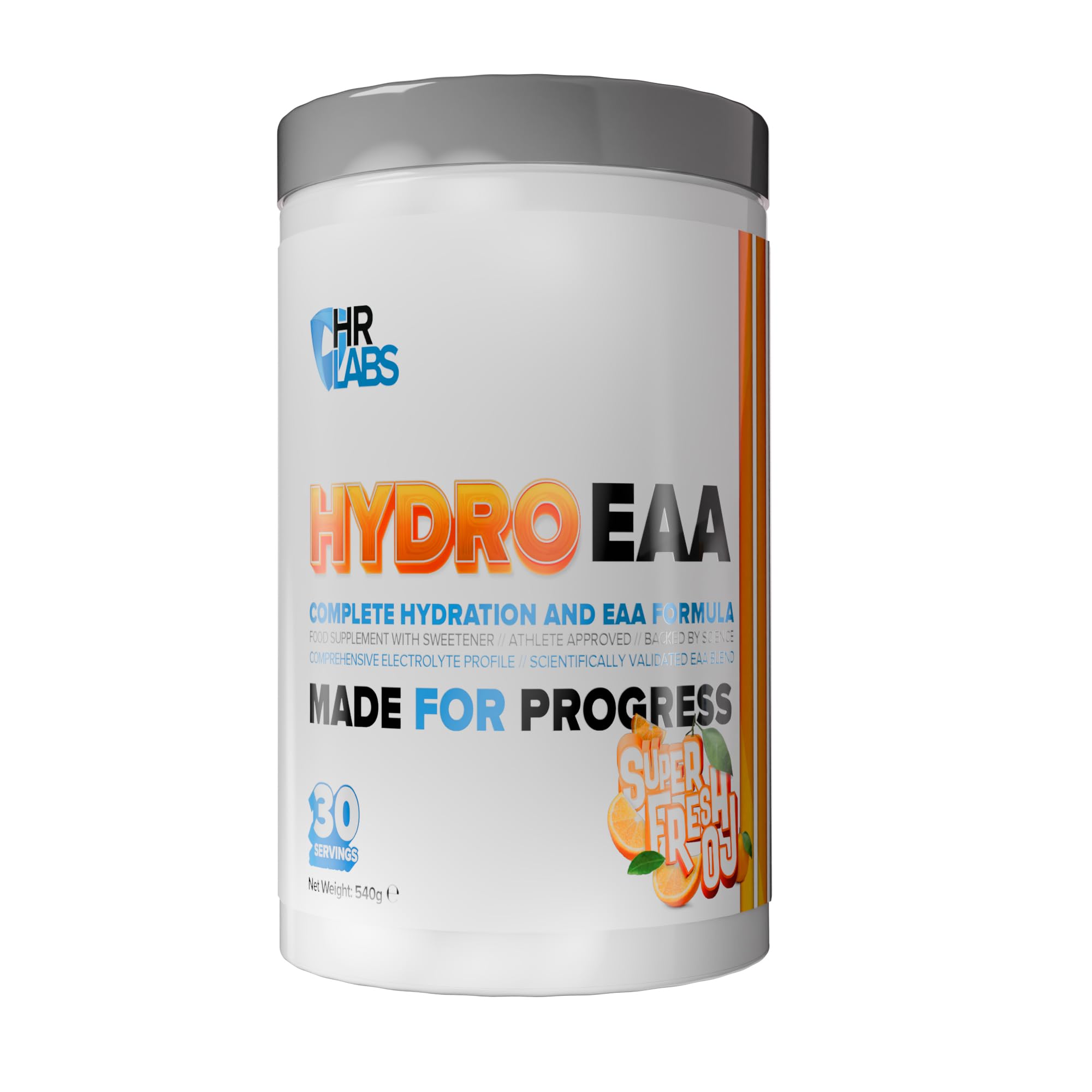HR Labs HydroEAA - 540g / Super Fresh OJ - Amino Acids