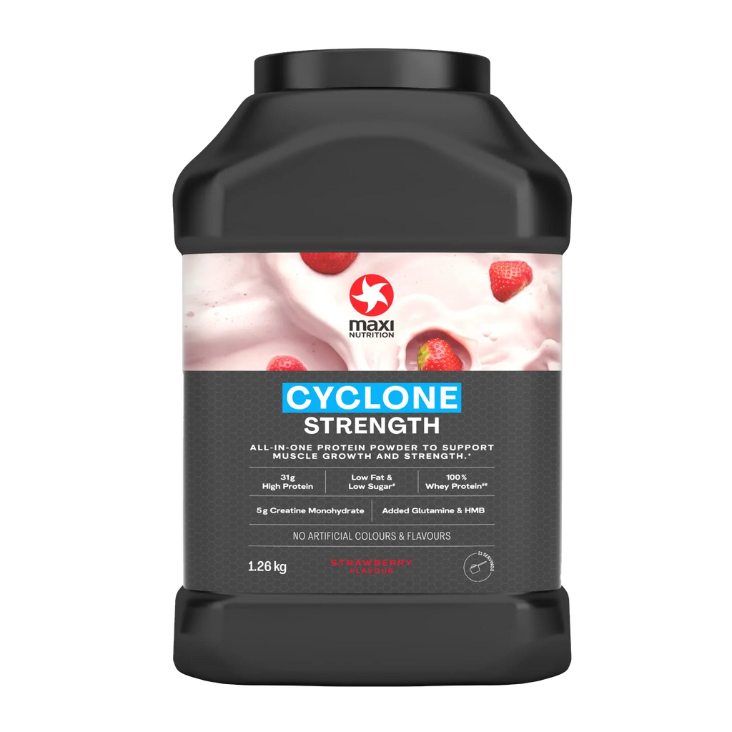 MaxiNutrition Cyclone 1.26kg - 1260g / Strawberry - All-In-One Gainer Powder