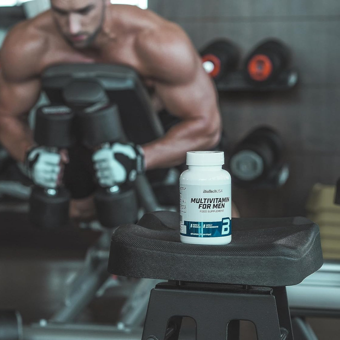 BioTech USA Multivitamin for Men - 60 Tablets - Multi-Vitamin Capsules
